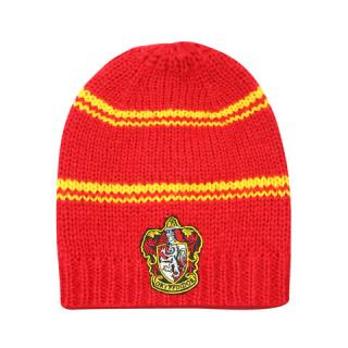 Pletená čiapka Harry Potter - Chrabromil (červená/žltá)