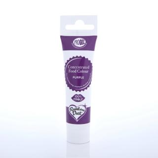 Profesionálna jedlá gélová farba v tube Fialová Purple 25 g