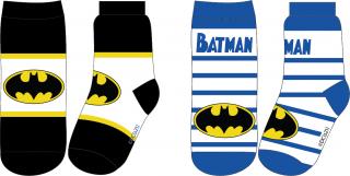 Sada 2 párov detských ponožiek - Batman modré/čierne Veľkosť ponožiek: 23-26
