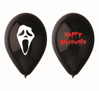 Sada latexových balónov - Happy Halloween mix 5 ks