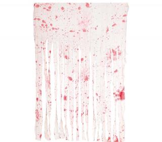Visiaca dekorácia - Krvavý záves Halloween 115 x 150 cm
