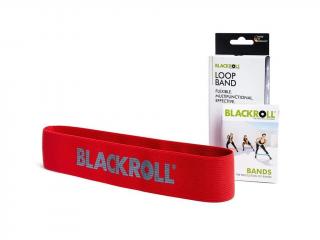 BLACKROLL Loop band - červený mierny odpor / 3.stupeň