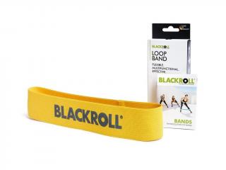 BLACKROLL Loop band - žltý extra ľahký odpor / 1.stupeň