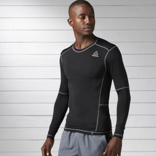 Reebok CrossFit® Pánske kompresné tričko dlhé BK4180 Veľkosť: XL