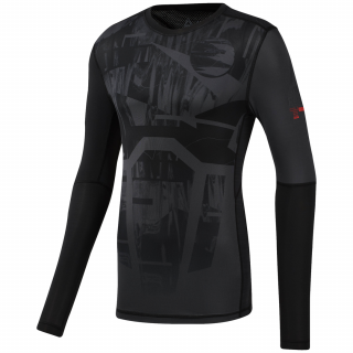 Reebok CrossFit® Pánske kompresné tričko dlhé DP6563 Veľkosť: XL
