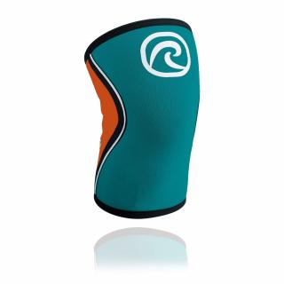 Rehband Bandáž na koleno RX Line 105313 5mm Teal/Orange Veľkosť: S