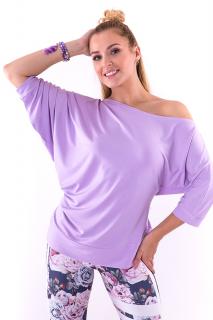 tanečné tričko SPONTANIC lila Veľkosť: Univezálna