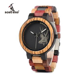 Bobo Bird - Náramkové hodinky drevené  BBU22