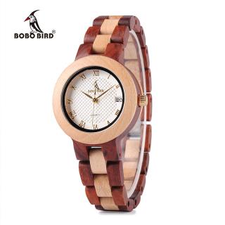 Bobo Bird - Náramkové hodinky drevené / svetlé  BBU19