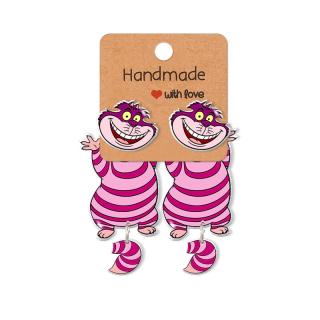 Náušnice "Mačka Škľabka" | mystore.sk