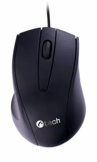 C-TECH Optická myš, čierna, USB