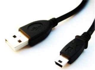 Kábel USBA-MINI - USB 5PM 2.0 2m HQ 1,8m