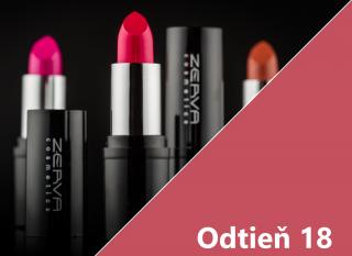 Dlhotrvácny rúž (Lipstick) Odtieň: 18 s perleťou (Tip: kombinuj s ceruzkou strawberry)