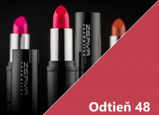 Dlhotrvácny rúž (Lipstick) Odtieň: 48 bez perlete (Tip:kombinuj s ceruzkou strawberry)