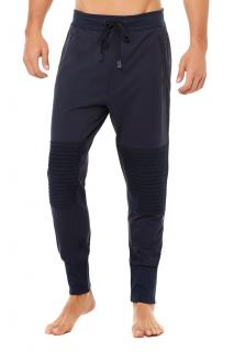 Alo Yoga Technical Moto Jogger Dark Navy pánske nohavice tmavomodré Veľkosť oblečenia: L