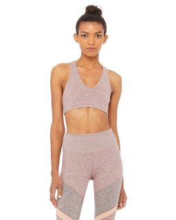 AloSoft Yoga Base Bra Smoky Quartz Heather podprsenka hnedá Veľkosť oblečenia: M