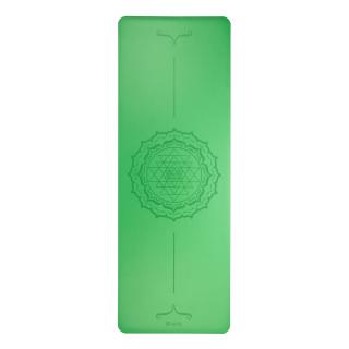 Bodhi PHOENIX YANTRA joga podložka 4mm zelená