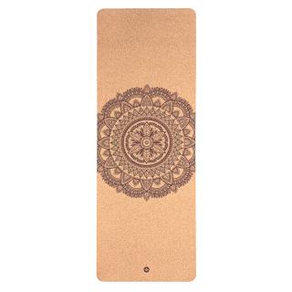 Bodhi PHOENIX Yoga Cork mat MANDALA Bicolour joga korková podložka 185 x 66 cm