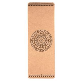 Bodhi PHOENIX Yoga Cork mat MANDALA joga korková podložka 185 x 66 cm