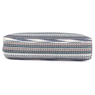 Bodhi Salamba Bolster na jogu ETHNO kolekcia špalda 100% bavlna 64 x 25 cm Farba: Tyrkysová