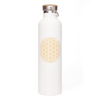 Bodhi Vacuum Bottle termoska 1000 ml biela Kvet života