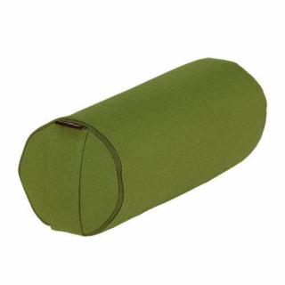 Bodhi Yoga Bolster Basic - zelený 65 x 23 cm špalda Náplň: Špalda