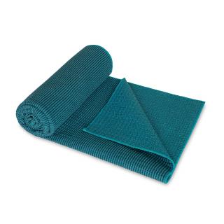 Bodhi Yoga HOT joga uterák Yatra Bamboo vyrobený z bambusu a PER 3 farby  60 x 183 cm Farba: Tyrkysová