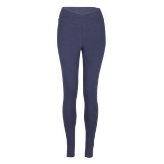 Bodhi Yoga Yamadhi Basic Leggins crossed waist Organic cotton legíny modré Veľkosť oblečenia: L