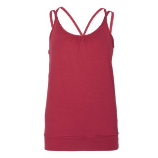 Bodhi Yoga Yamadhi Spaghetti Top tielko Rumba Red červené Veľkosť oblečenia: XL