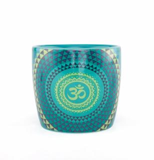 Bodhi Yogi Mug keramický hrnček Blue Mandala 300ml