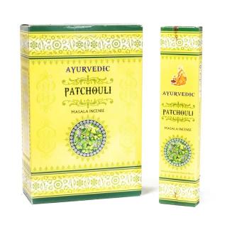 Flexity Ayurvedic Patchouli masala vonné tyčinky 15 g