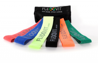 FLEXVIT posilňovacia guma MINI Farba: Zelená