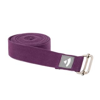 Joga Popruh ASANA BELT PRO s kovovou sponou 3 m Farba: Béžová (ecru)