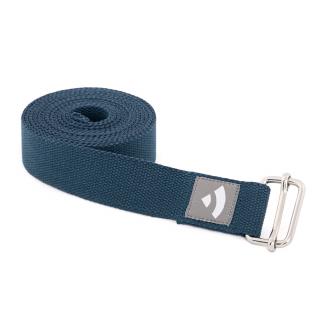 Joga Popruh ASANA BELT s posuvnou sponou 250 cm Farba: Biela