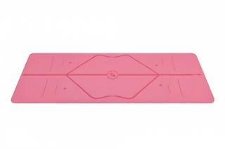 Liforme Yoga Mat joga podložka 4mm so vzorom (ružová)