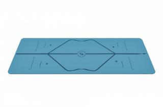 Liforme Yoga Mat joga podložka so vzorom 4 mm (modrá)