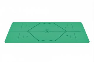 Liforme Yoga Mat joga podložka so vzorom 4 mm (zelená)