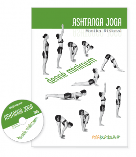 Monika Rišková Ashtanga Yoga - denné minimum kniha + DVD