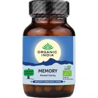 Organic India Memory kapsuly 60 ks pamäť, koncentrácia