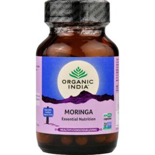 Organic India Moringa kapsuly 60 ks vitamíny a minerály