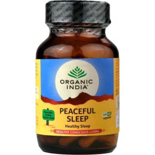 Organic India Peaceful Sleep kapsuly 60 ks Zdravý a pokojný spánok