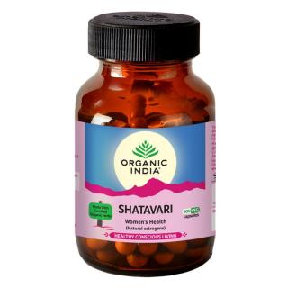 Organic India Šatavari kapsuly 60 ks hormonálna rovnováha