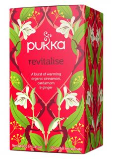PUKKA Herbs Ajurvédsky Bio čaj REVITALISE 20 vrecúšok