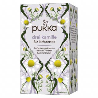PUKKA Herbs Ajurvédsky Bio čaj Three Chamomile 20 vrecúšok