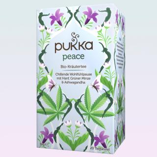 PUKKA Herbs Ajurvédsky Bylinný Bio čaj Peace Organic s Aswaghandou 20 vrecúšok