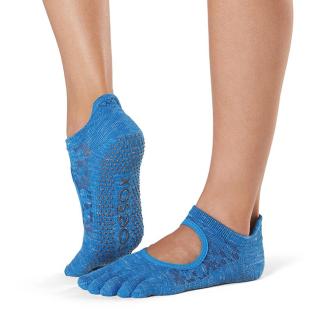 Toesox Fulltoe Bellarina Grip protišmykové ponožky (Lapis) Veľkosť oblečenia: M 39-42.5