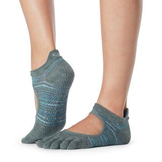 Toesox Fulltoe Bellarina Grip protišmykové ponožky (Upland) Veľkosť oblečenia: M 39-42.5