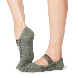 Toesox Fulltoe Mia Grip protišmykové ponožky (Quilted) Veľkosť oblečenia: M 39-42.5