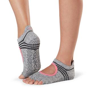 Toesox Halftoe Bellarina Grip protišmykové ponožky (Aerobic) Veľkosť oblečenia: M 39-42.5