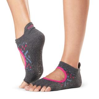 Toesox Halftoe Bellarina Grip protišmykové ponožky (Festival) Veľkosť oblečenia: M 39-42.5